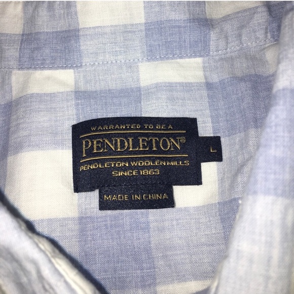 Pendleton Checkered button up - Picture 2 of 4
